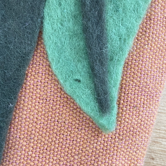 Felted Wool Butterfly Shoulder Bag | Y2K Fairycore Handmade Cottagecore - Picture 4 of 7